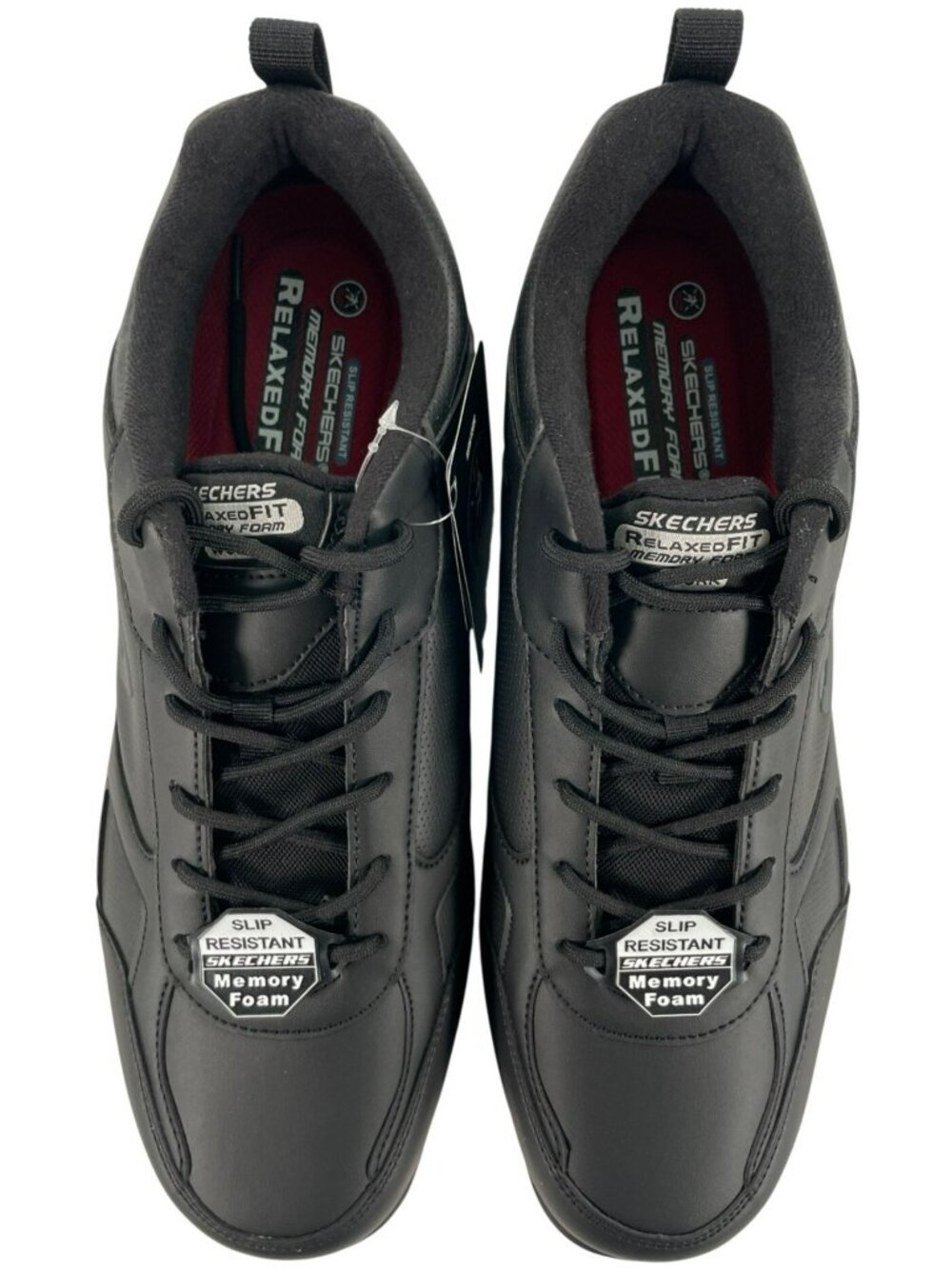 Skechers Relaxed Fit Dighton Slip-Resistant Work Shoes Black Men's Size 13 NEW - Picture 7 of 12
